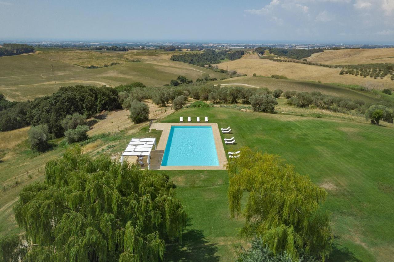 Vila La Marrana - Castello Del Terriccio Castellina Marittima Exteriér fotografie