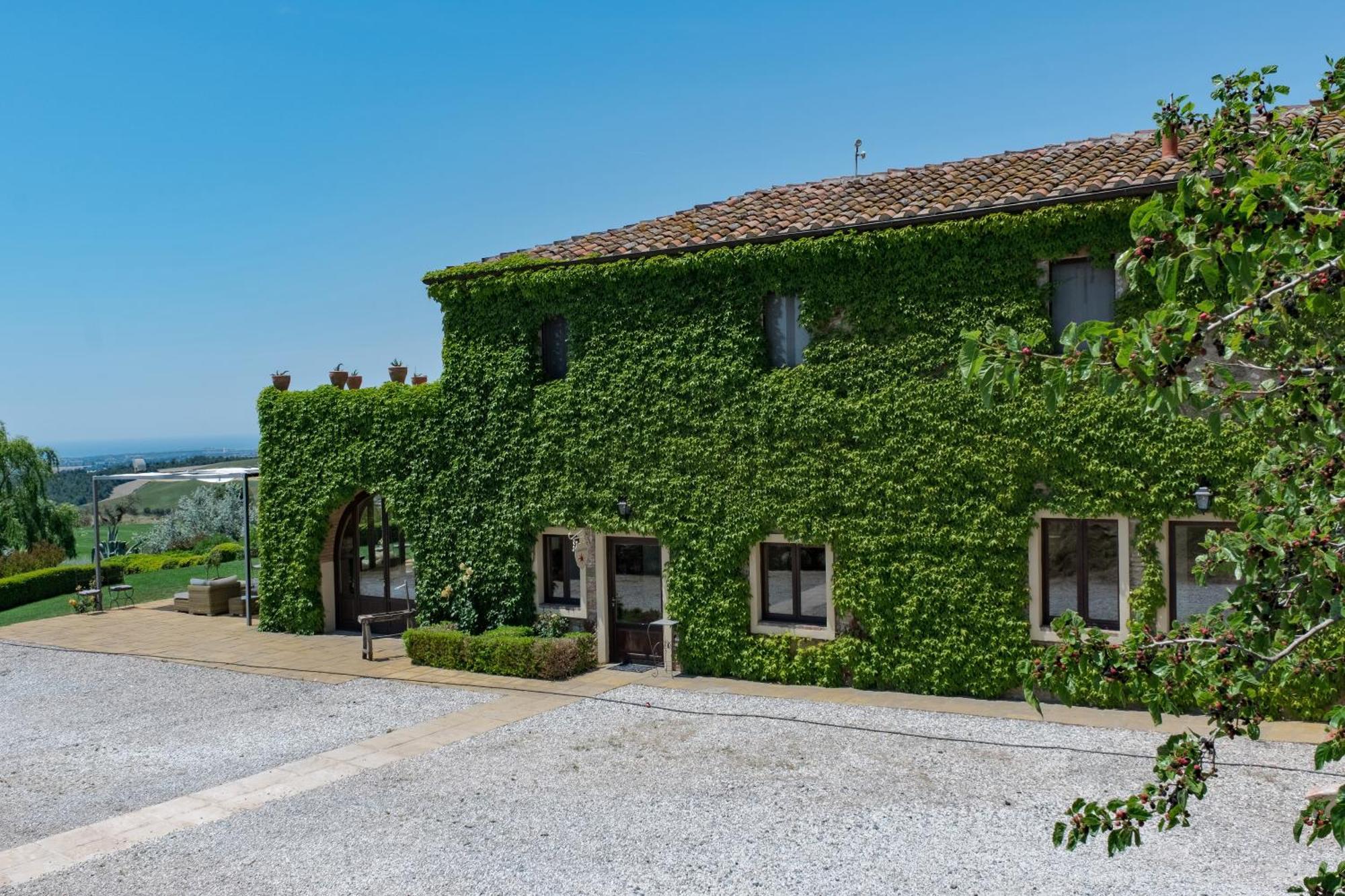 Vila La Marrana - Castello Del Terriccio Castellina Marittima Exteriér fotografie